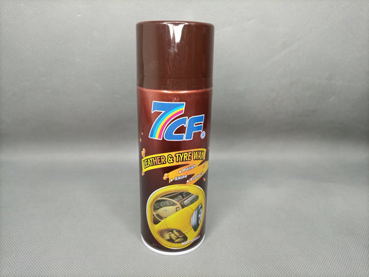 7CF Dashboard Polish Spray & Shiner - Leather & Tyre Wax