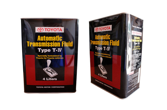 Toyota Genuine ATF Type T-IV Fluid - 4 Litre