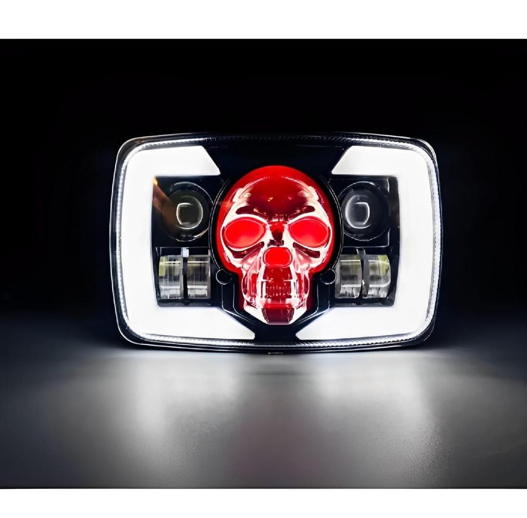 Skull Headlight for Honda CD70 & CG125