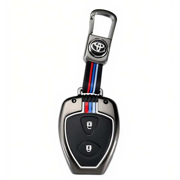 Toyota Vitz Metal Key Shell With 2 Buttons-2014-2019