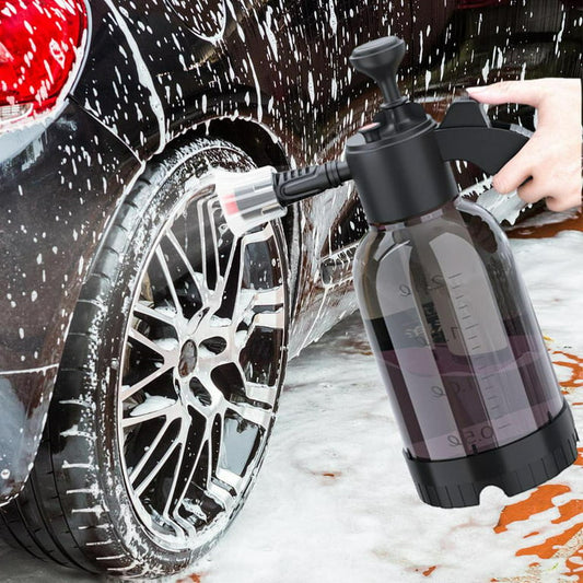 Multipurpose Pressure Water Spray Bottle in Black (2L)