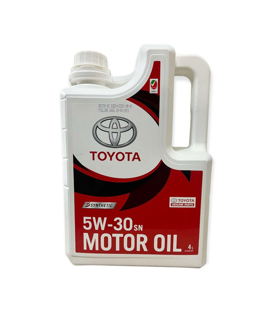 TOYOTA MOTOR OIL 5W30 SN (4LTR) (10000 KM)(UAE)