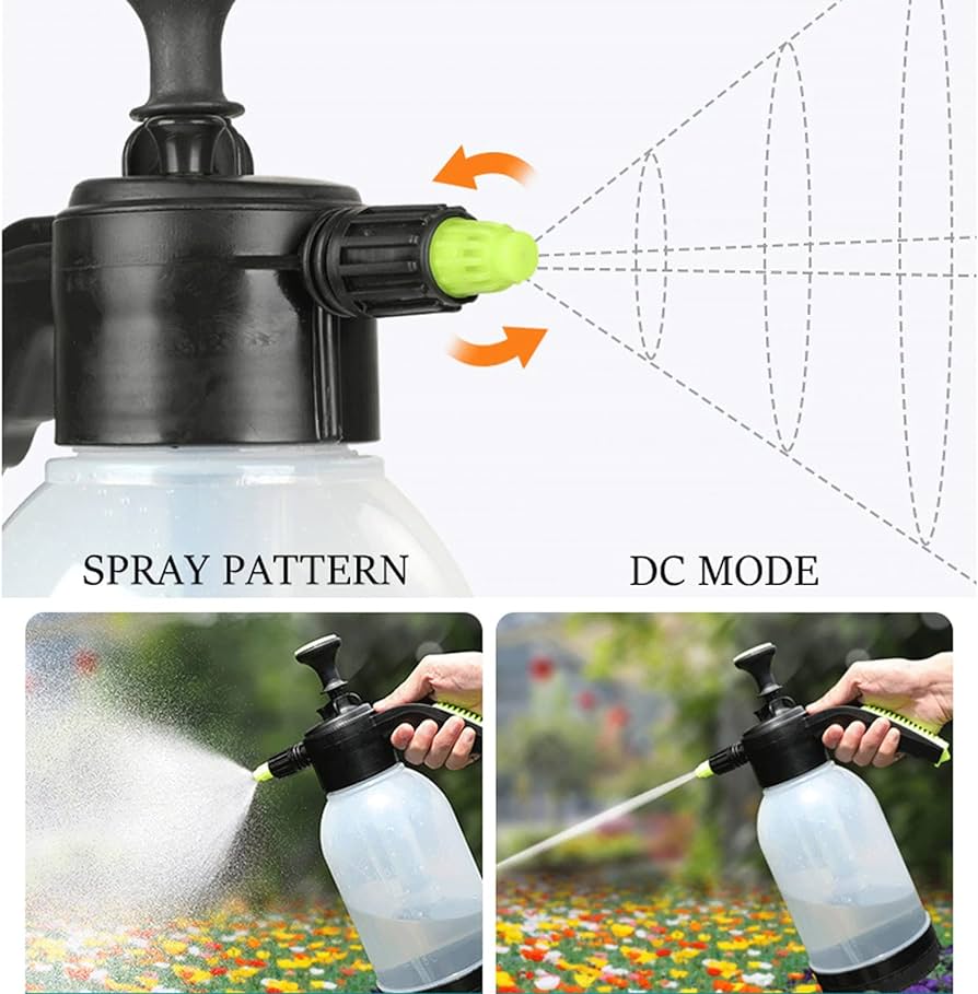Garden Sprayer Hand Pressure Air Pump Water Sprayer Bottle(2L)