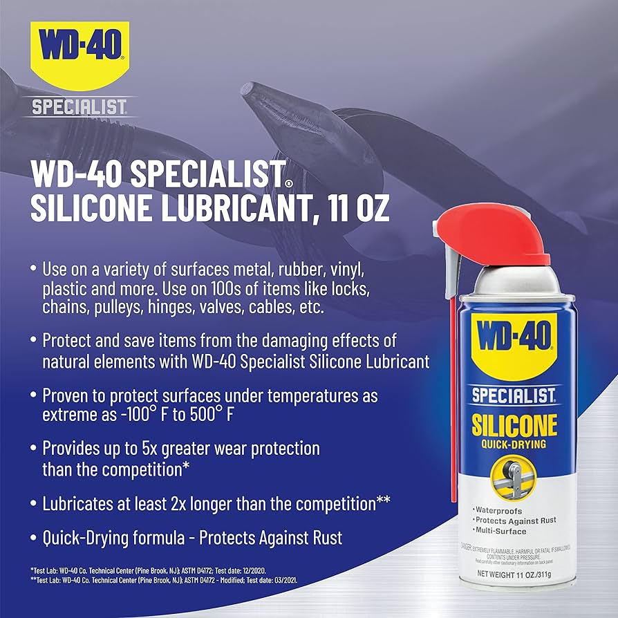 WD-40 Silicone Spray (400ML)