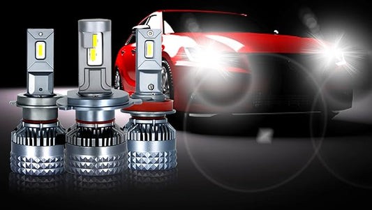LED Headlight Bulbs-Waterproof Conversion-Kit Pack of 2