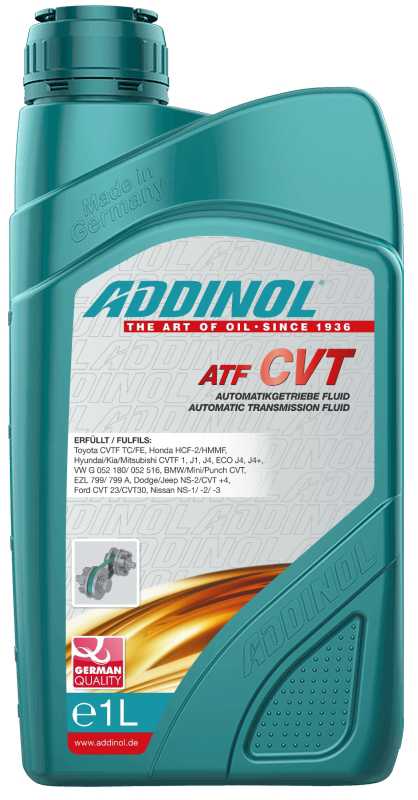 ADDINOL ATF CVT TRANSMISSION FLUID 1Liter (MADE IN GERMANY)