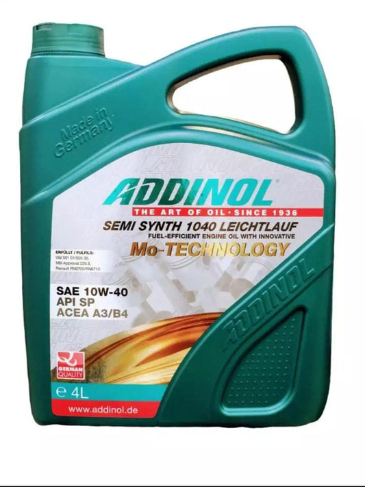 ADDINOL SEMI SYNTH 10W-40 LEICHTLAUF ( Mo-TECHNOLOGY)