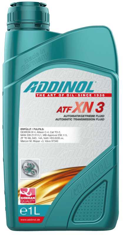 ADDINOL ATF XN 3 TRANSMISSION FLUID 1Liter (MADE IN GERMANY)