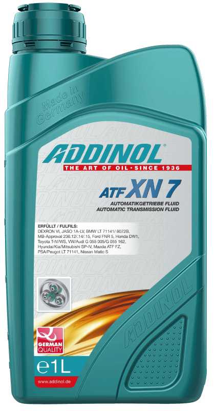 ADDINOL ATF XN 7 TRANSMISSION FLUID-1Liter (MADE IN GERMANY)