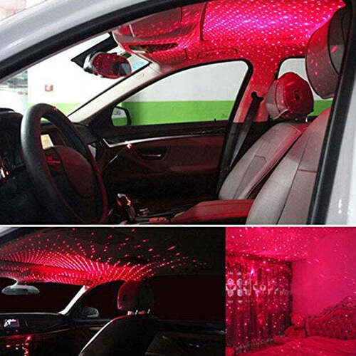 Car Roof Star Atmosphere Light, Romantic LED Star Night Light