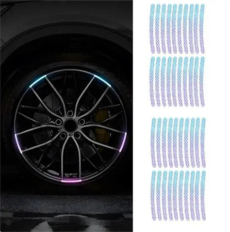 Rim Reflecting Stickers-20 Pcs