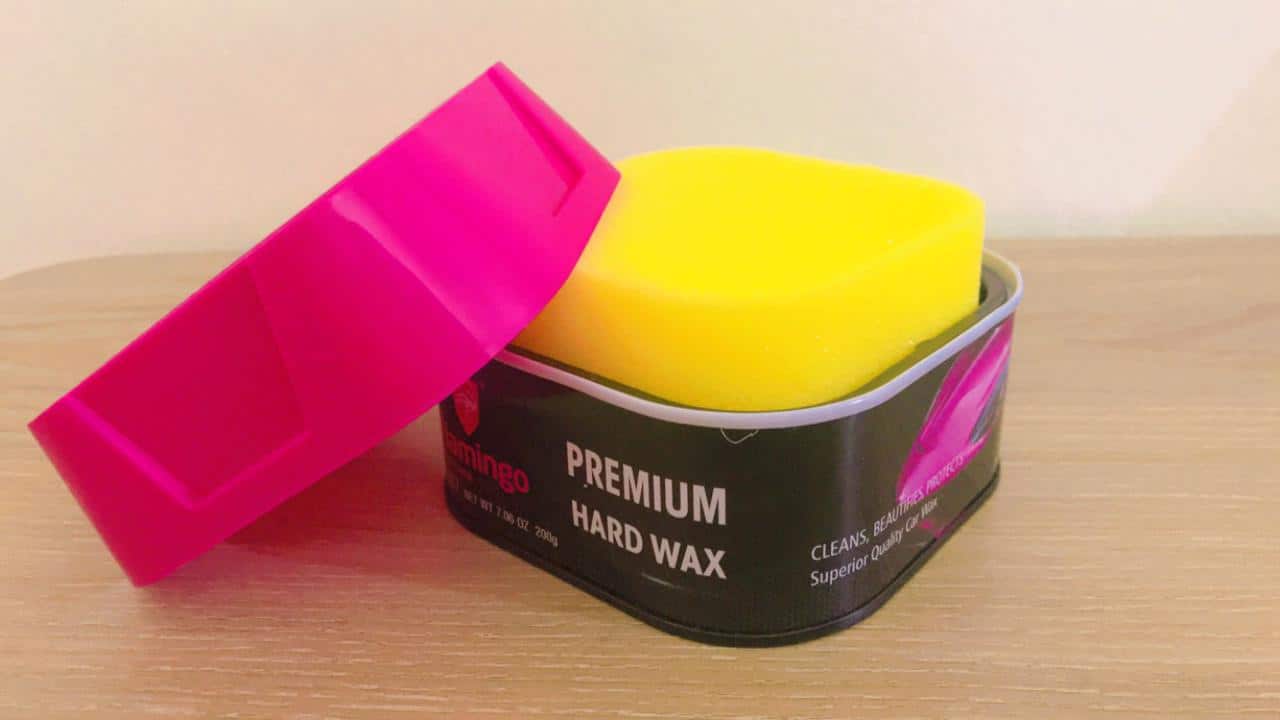 FLAMINGO PREMIUM HARD WAX/CAR POLISH (200G)