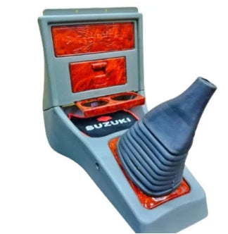 Suzuki Mehran Premium Wooden Style Console Box with Light