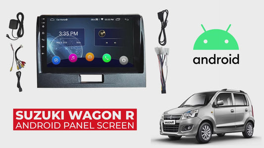Universal Android LCD Multimedia Panel 9 Inch with Frame & Accessories