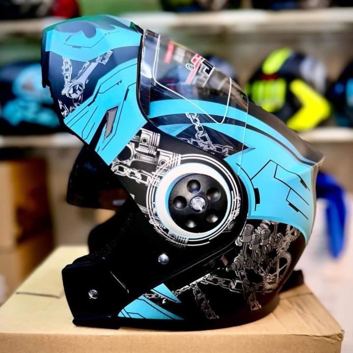 VECTOR HELMET 3 in 1 Flipup FOR BIKE MOTORCYCLE - DUAL VISOR