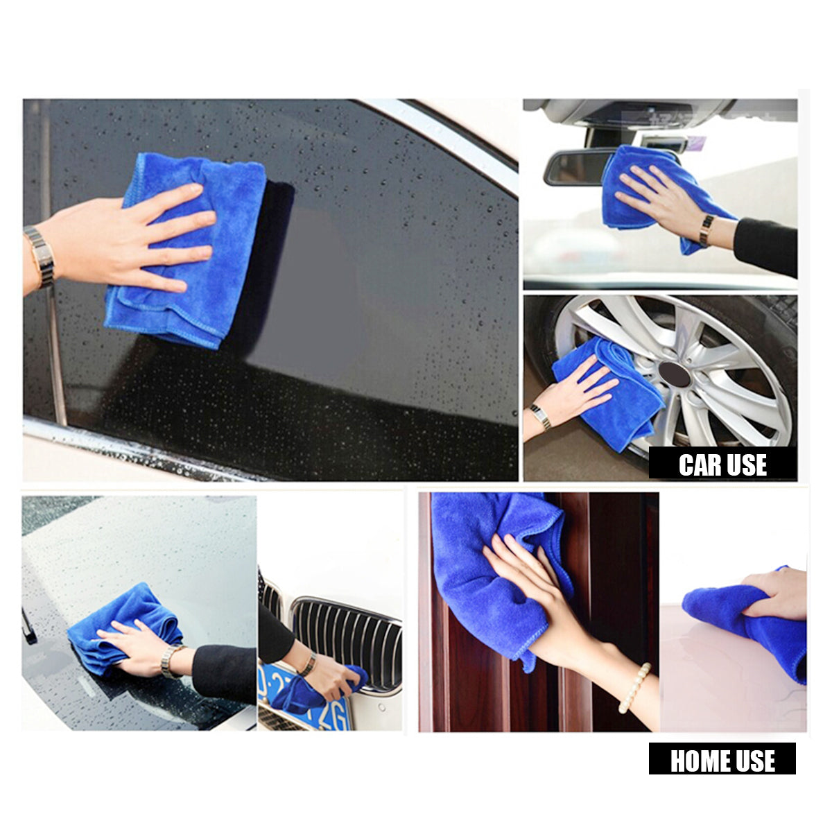 Microfiber Towel Edgeless-40CM x 60CM (Pack of 4)