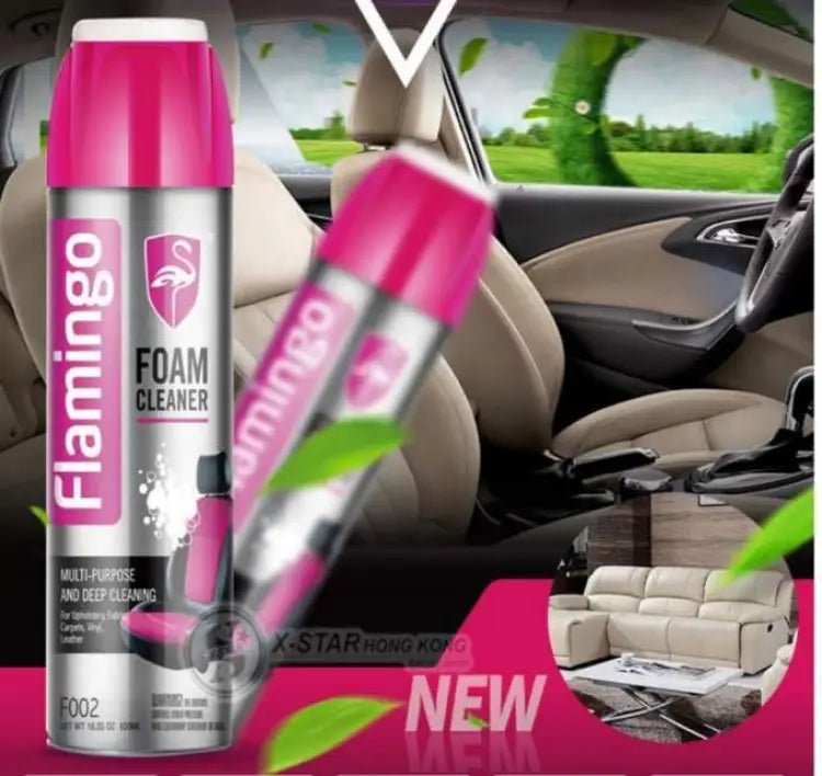 Flamingo Multi-Purpose Foam Cleaning Like Carpet, Leather, Fabric etc.