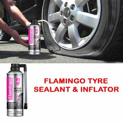 FLAMINGO TYRE SEALANT AND INFLATOR