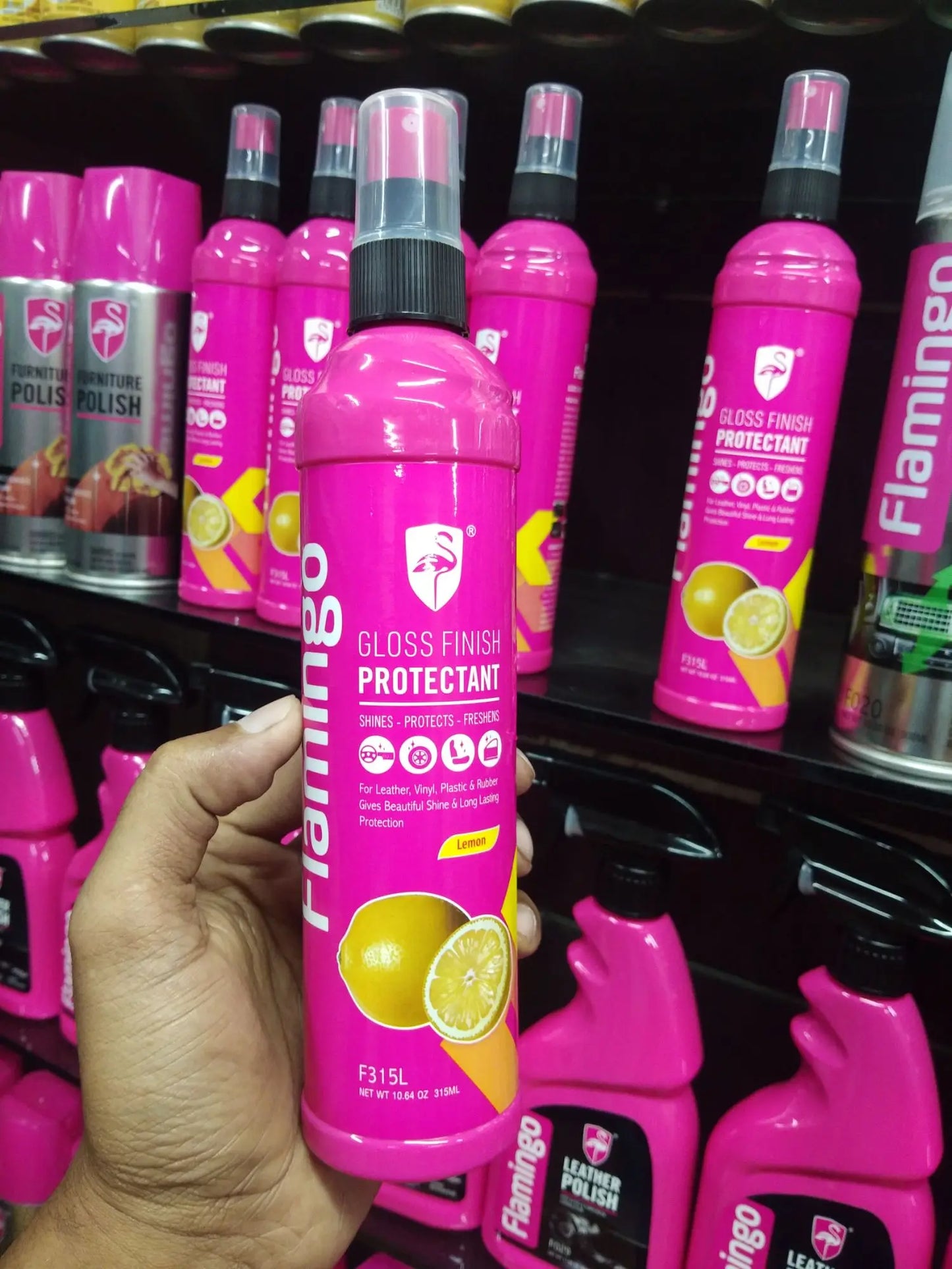 FLAMINGO GLOSS FINISH PROTECTANT (315ml)