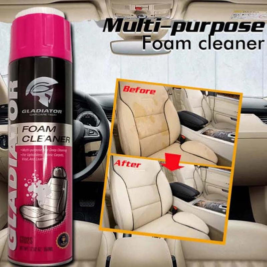 Gladiator Foam Cleaner With Brush Cap - 650ml
