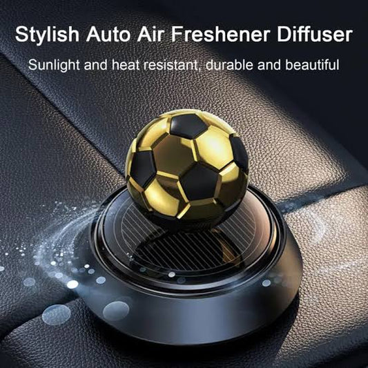 FOOTBALL SOLAR ROTATION AIR FRESHENER -Imported