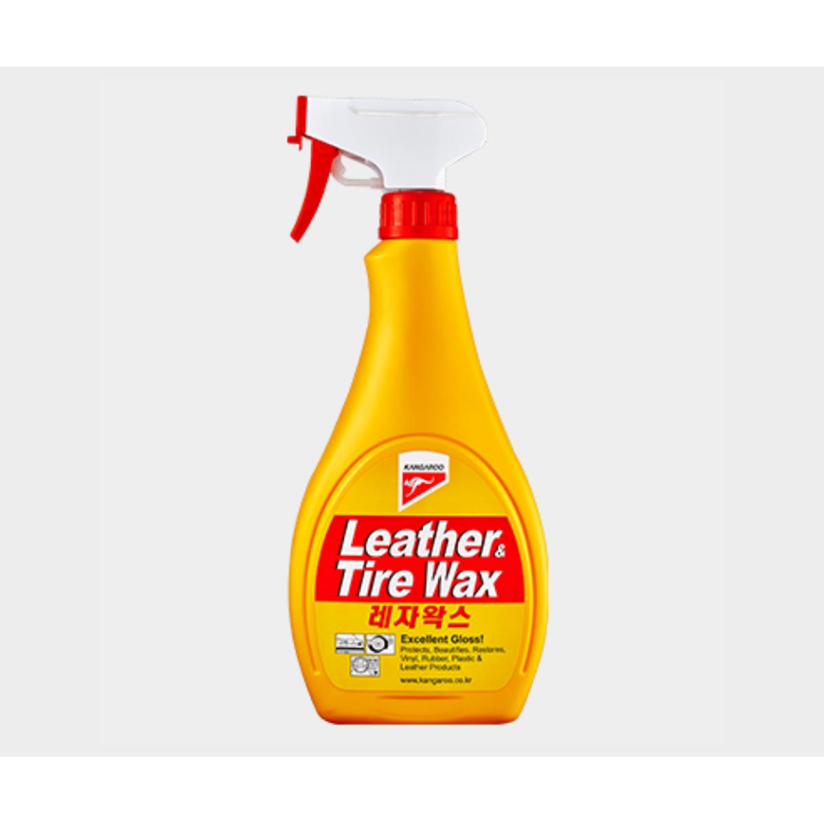 KANGROO LEATHER & TIRE WAX (Made in Korea)