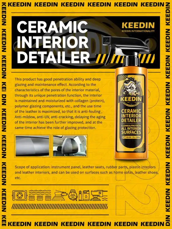 KEEDIN CERAMIC INTERIOR DETAILER (Made in Taiwan)