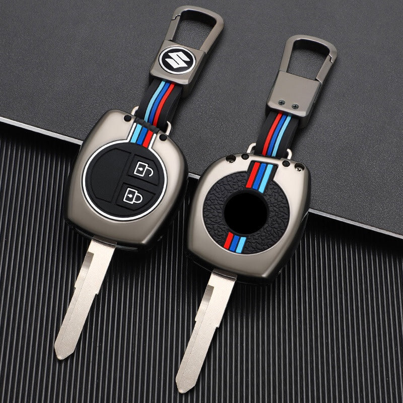 Tri-color Metal Key Casing For WagonR/Cultus/Alto/Swift