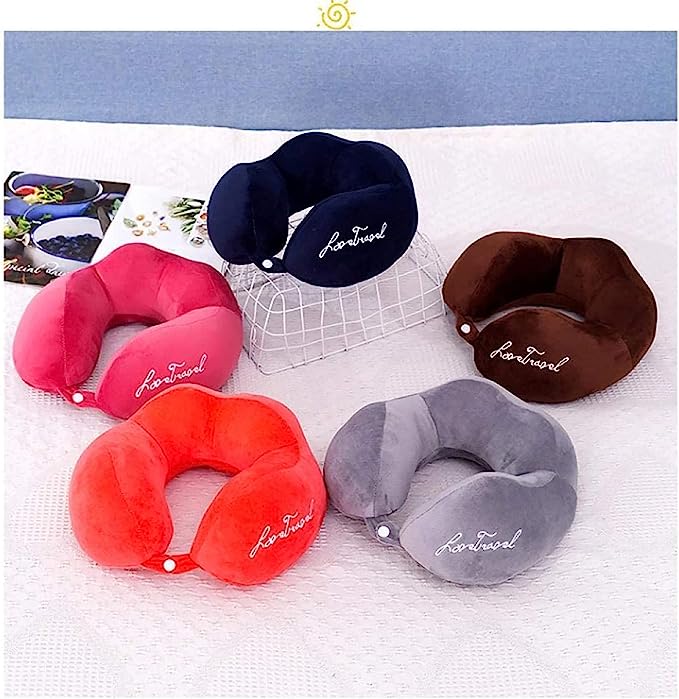 Hump U-shaped Neck Pillow Home Office Convenient Travel Nap