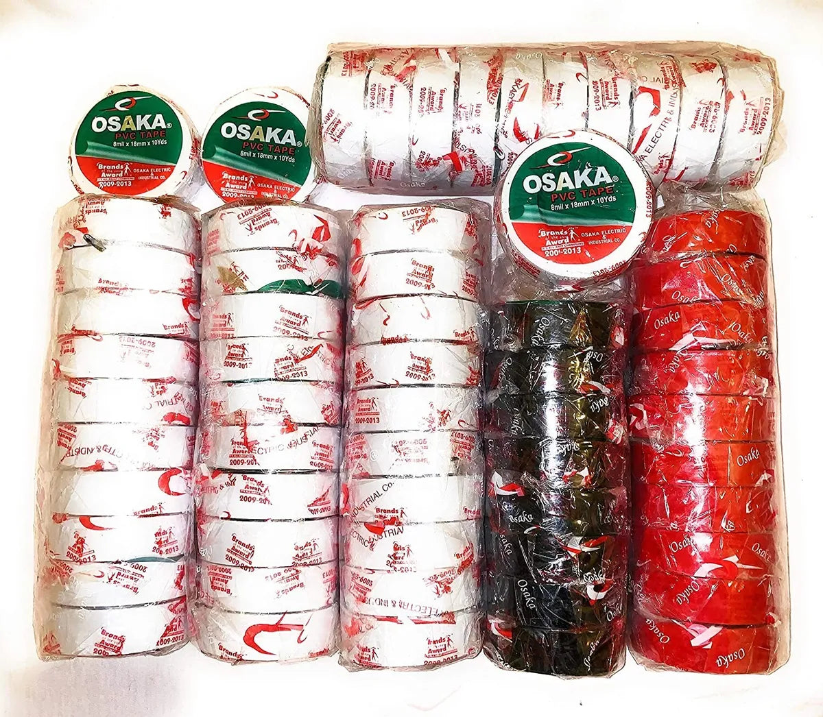 Osaka Pvc Tape - Pack Of 10