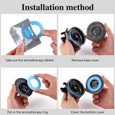 Solar Rotating Aircraft With Air Freshener Auto Diffuser