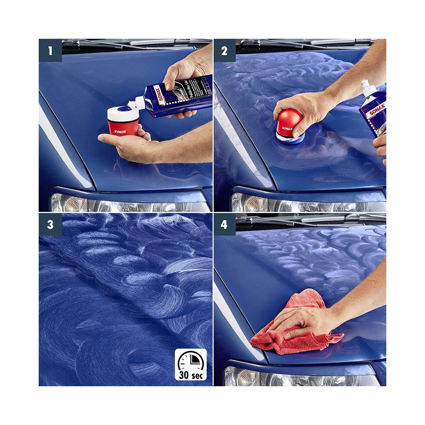 Sonax Polish and Wax color ( Blue)