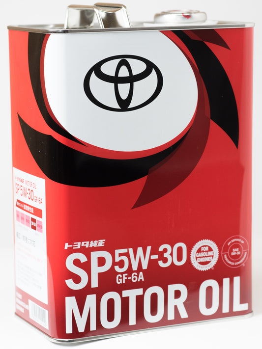 Toyota Genuine 5W-30 Tin Black Engine Oil - 4L