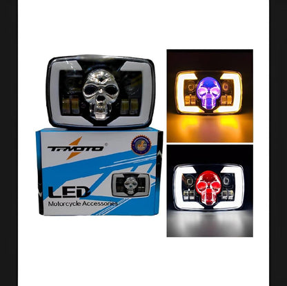 Skull Headlight for Honda CD70 & CG125