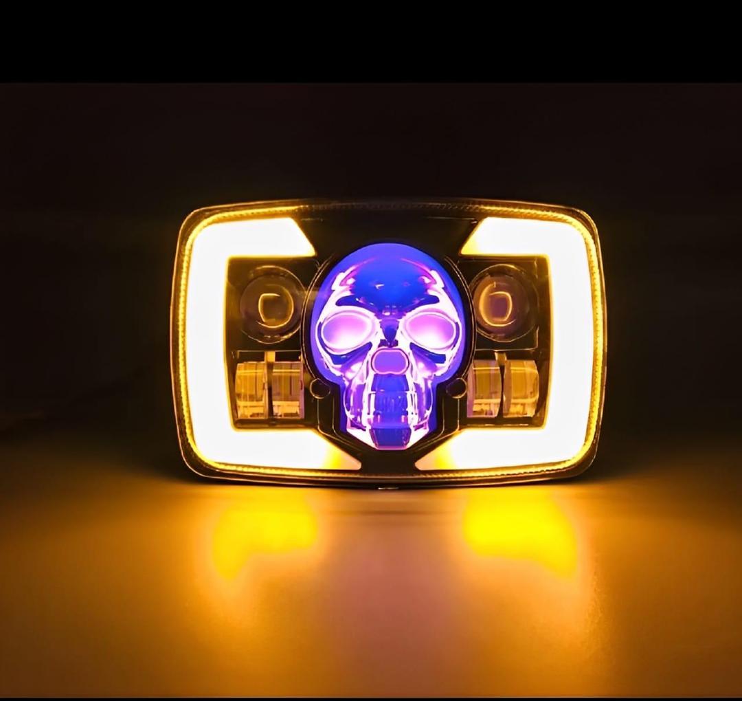 Skull Headlight for Honda CD70 & CG125