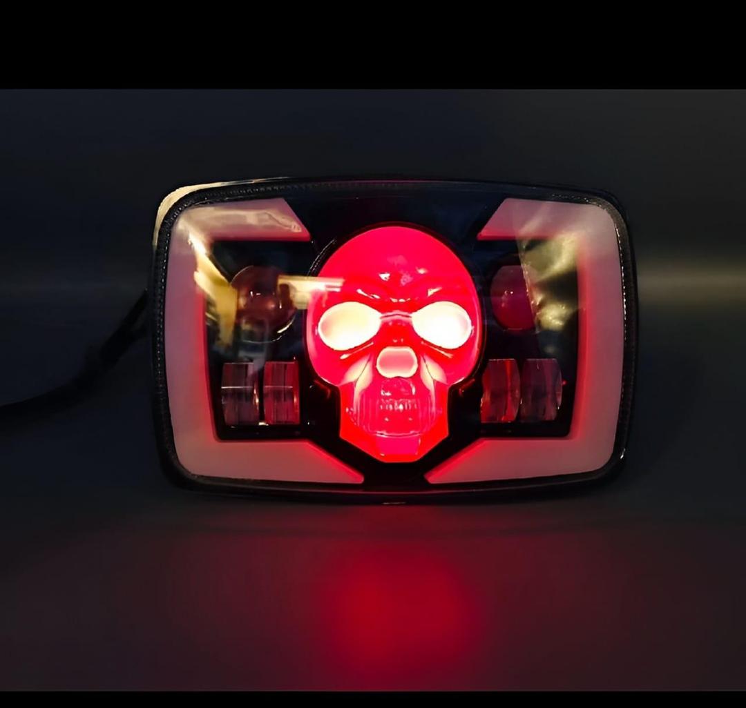 Skull Headlight for Honda CD70 & CG125
