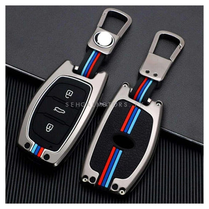 Hyundai Elantra Metal Key Shell Case Cover 2021 - 2026