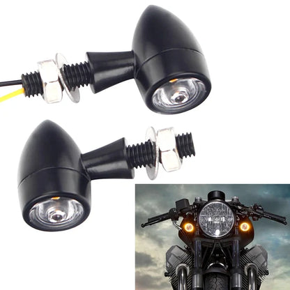 Bullet Style Indicator Yellow - 4 Pcs