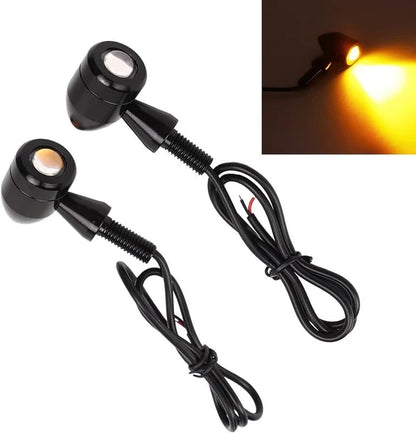 Bullet Style Indicator Yellow - 4 Pcs
