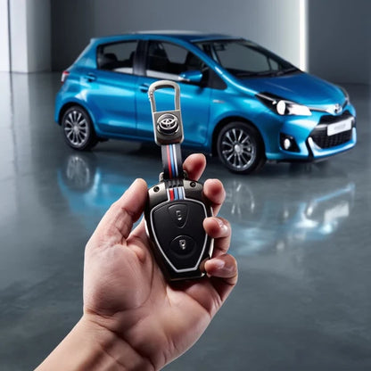 Toyota Vitz Metal Key Shell With 2 Buttons-2014-2019