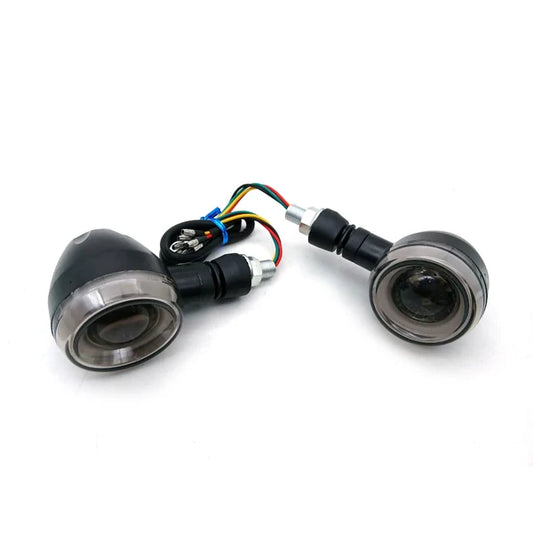 Motorcycle Turn Signal Blinker & Brake Lights 12 LED 3 Wires-4 Pcs