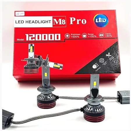 M8 Pro Max-120W 6000k Canbus Car Led Headlight Bulbs