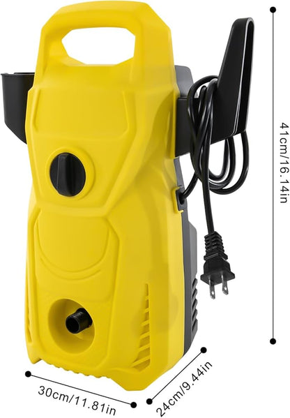PIONEER P2 PREMIUM 110BAR HIGH PRESSURE WASHER WITH FOAM LANCE - 1600WATTS - 100% COPPER WINDING