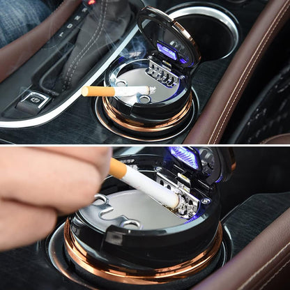 Car Ashtray with LED Light