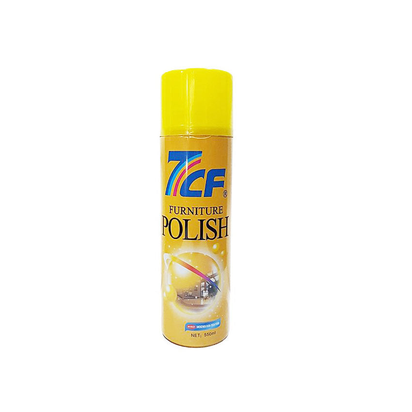 7CF Furniture Foam Spray Polish shining – Car Genie
