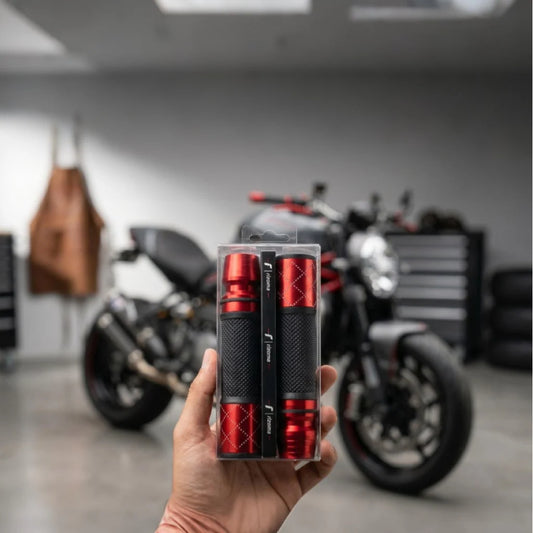 Universal Motorcycle Rizoma Style D2 Model Handle Grip- 2 Pcs