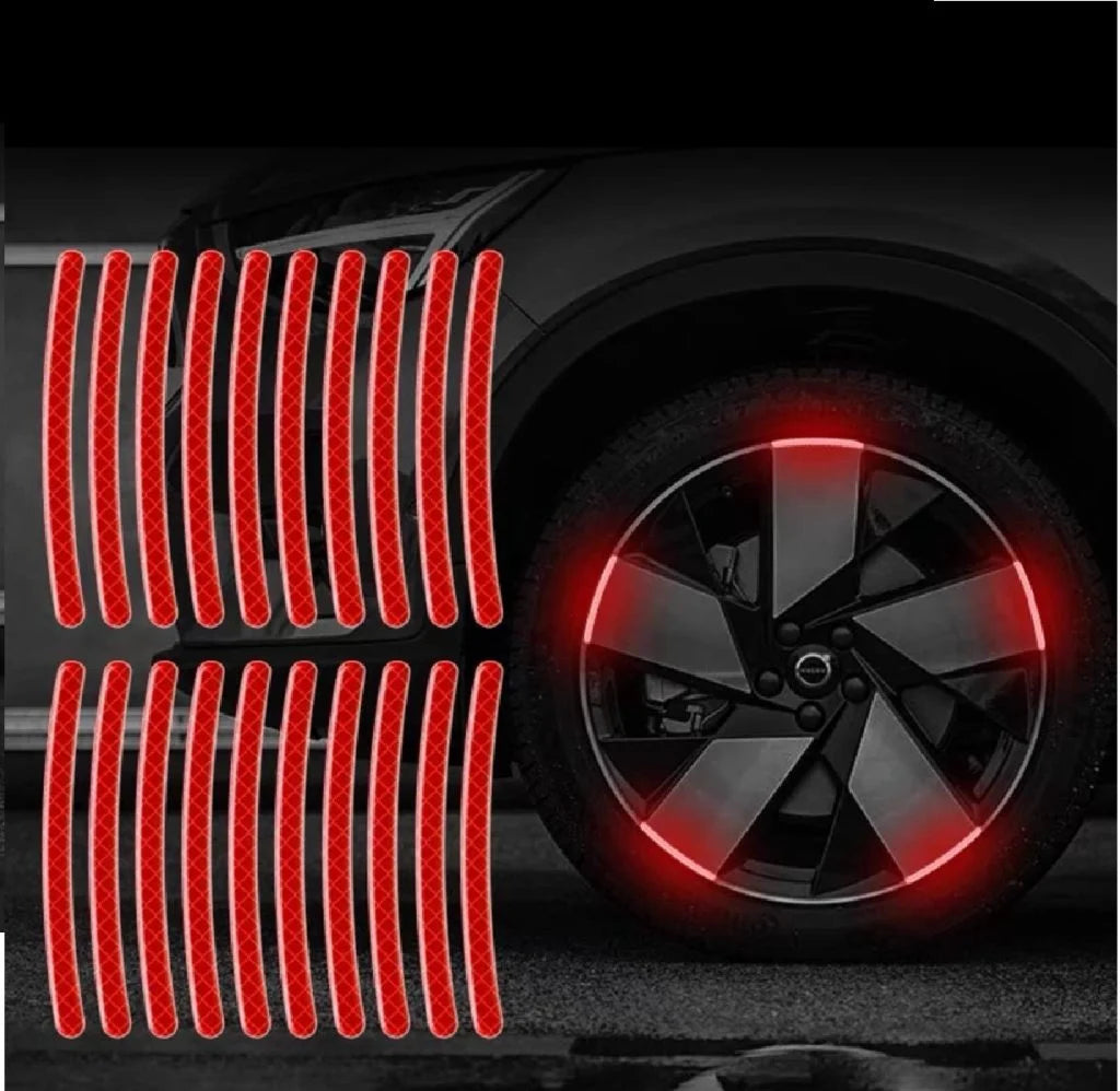 Rim Reflecting Stickers-20 Pcs