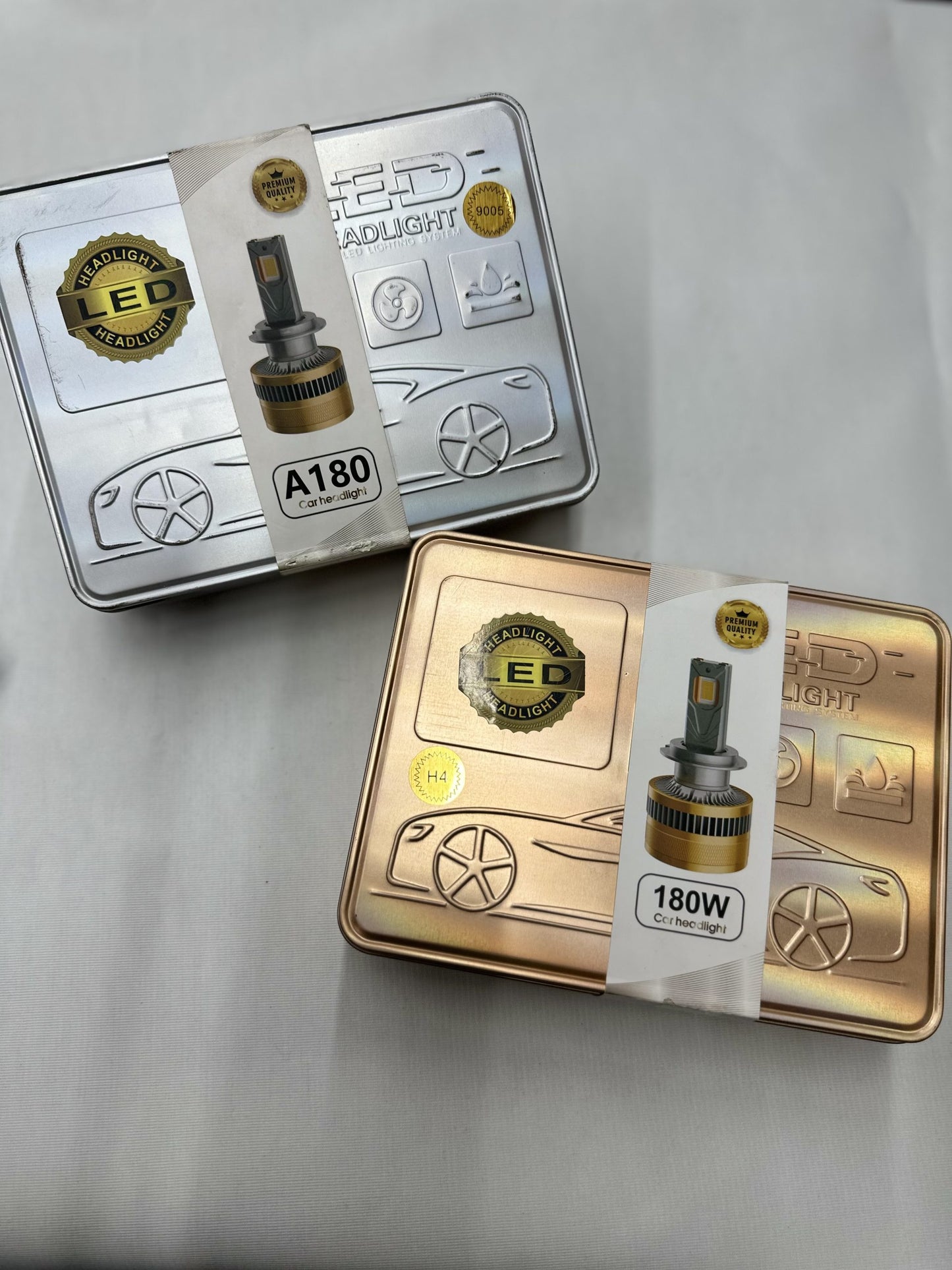 ZECO  LED Headlight – 4 Copper 6000W Power Beam