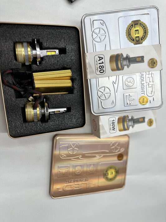 ZECO  LED Headlight – 4 Copper 6000W Power Beam