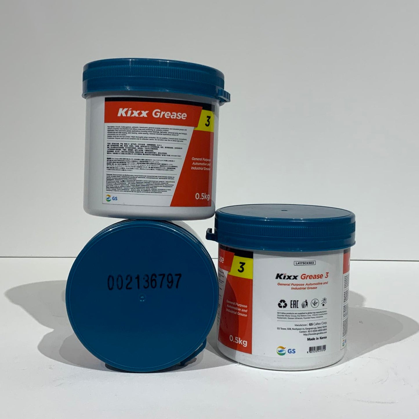 Kixx Grease MP3 General Purpose Automotive and Industrial Grease(500G)